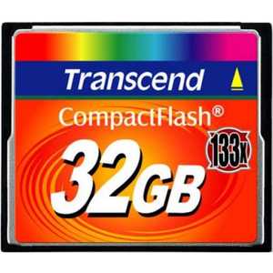 фото Карта памяти transcend cf 32gb 133x (ts32gcf133)