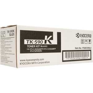 Kартридж Kyocera TK-590K 7000 стр. лазерный картридж для kyocera fs c2526mfp c2626mfp c5250 cactus