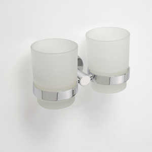 Стакан для ванной Bemeta двойной, 165x105x55 мм (104110022) стакан двойной timo saona 13034 03