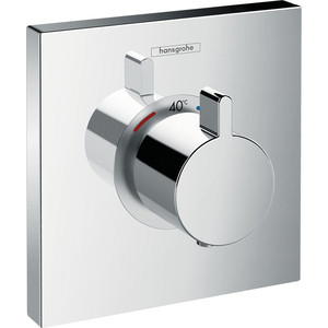 Термостат для душа Hansgrohe ShowerSelect центральный, для механизма 01800180, хром (15760000) термостат для душа kludi ambienta 534000538
