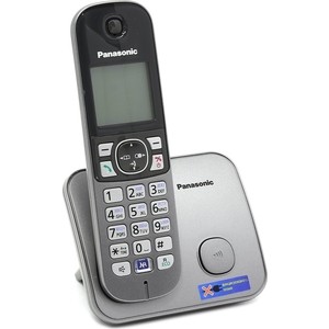Радиотелефон Panasonic KX-TG6811RUM dect телефон panasonic kx tgh210rub