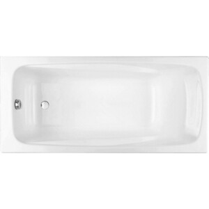 Чугунная ванна Jacob Delafon Repos 170x80 без отверстий для ручек (E2918-00) чугунная ванна 150x75 см с противоскользящим покрытием roca malibu 2315g000r