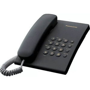 Проводной телефон Panasonic KX-TS2350RUB телефон проводной panasonic kx ts2388rub