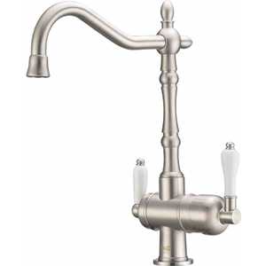 Смеситель для кухни ZorG Clean water (ZR 326 yf satin) easy to clean kitchen sink pipe connector kitchen sink water disposal system
