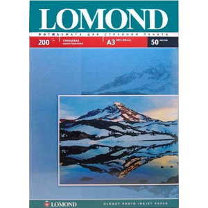 Бумага Lomond A3 глянцевая (102024) фотобумага для струйной печати а6 100 х 150 мм 100 листов cactus 200 г м2 односторонняя глянцевая