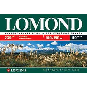Фотобумага Lomond A6 матовая (102084) lomond бумага двухсторонняя матовая 0102015