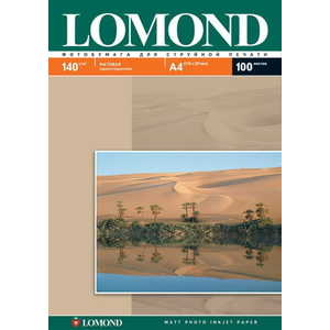 Фотобумага Lomond А4 матовая (102074) фотобумага для струйной печати а4 50 листов lomond 200 г м2 односторонняя глянцевая