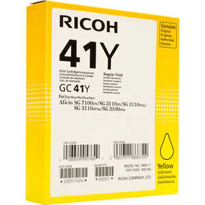 Картридж Ricoh GC 41Y (405764) ракель cet cet3644 для ricoh aficio spc811dn