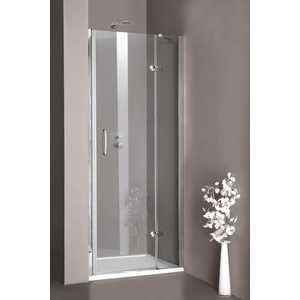Душевая дверь Huppe Aura elegance 80 прозрачная, серебро матовая (400401.087.316)