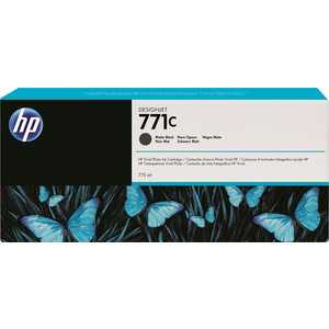 Картридж HP 771C черный (B6Y07A) картридж hp 730 130 ml gray designjet ink cartridge p2v66a