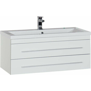 Мебель для ванной Aquanet Верона 100 два ящика, белый