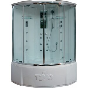 Душевая кабина Timo Lux 120х120х220 стекло прозрачное (T-7725) душевая кабина timo standart 170х88х220 стекло тонированное t 1170