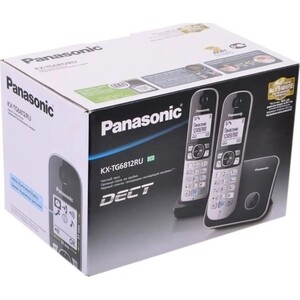 Радиотелефон Panasonic KX-TG6812RUB