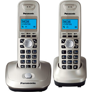 Радиотелефон Panasonic KX-TG2512RUN набор раций шпионы работает от батареек дальность 30 м 2 штуки