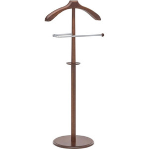 Вешалка костюмная Мебелик В 25Н средне-коричневый (П0001302) стол сервировочный мебелик бридж средне коричневый п0001996