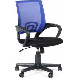 Офисное кресло Chairman 696 TW-05 синий детское кресло chairman kids 103 ткань game lt 00 07122086