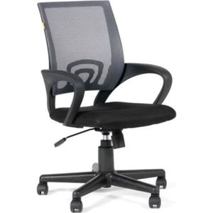 Офисное кресло Chairman 696 серый офисное кресло для персонала dobrin terry lm 9400 серый велюр mj9 75