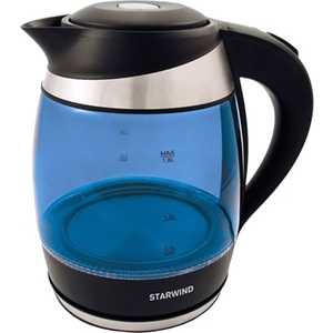 Чайник электрический StarWind SKG2216 синий/черный SKG2216 синий/черный - фото 1