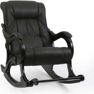Кресло-качалка Мебель Импэкс МИ Модель 77 каркас венге с лозой,обивка Дунди 108 кресло качалка мебелик сайма экокожа шоколад каркас венге структура п0004568
