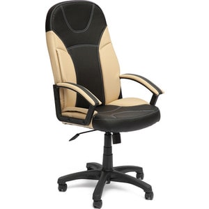 Кресло офисное TetChair TWISTER кож/зам черный/бежевый 36-6/36-34 кресло tetchair кресло leader флок бежевый 7