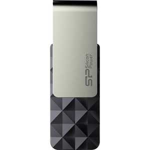 Флеш накопитель Silicon Power 32Gb Blaze B30 USB 3.0 Черный (SP032GBUF3B30V1K) Вид №1