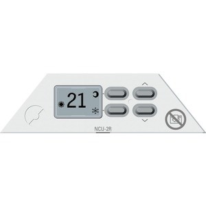Термостат Nobo NCU 2R с ЖК индикатором температуры и режимов для NTE4S панель nobo ndg4 052