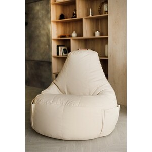 Кресло-мешок DreamBag Comfort creme (экокожа)