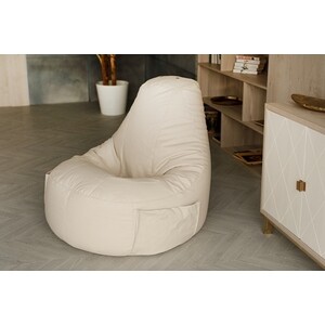 Кресло-мешок DreamBag Comfort creme (экокожа)