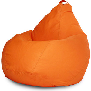 Кресло-мешок DreamBag Оранжевое Фьюжн XL 125х85 кресло мешок dreambag черное фьюжн 3xl 150x110