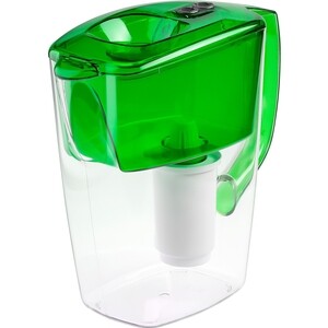 Фильтр-кувшин Гейзер Орион зеленый (62045) фильтр кувшин гейзер мини для холодной воды картриджный 3 ступ 2 5 л зеленый 62046