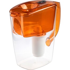 Фильтр-кувшин Гейзер Геркулес оранж (62043) фильтр кувшин гейзер альфа 2 5 л оранжевый