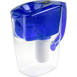 Фильтр-кувшин Гейзер Геркулес синий (62043) фильтр кувшин гейзер мини для холодной воды картриджный 3 ступ 2 5 л зеленый 62046