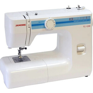 Швейная машина Janome TC 1206 иглы для швейных машин prym 152410 70 5 шт