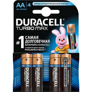 Батарейка Duracell AA MN(MX)1500 Turbo (4шт)