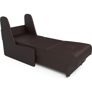 Кресло-кровать Mebel Ars Аккорд №2 - экокожа (шоколад)