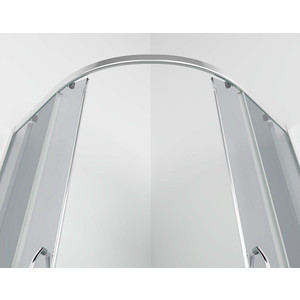 Душевой уголок Erlit Comfort 80x80 профиль хром, стекло тонированное (ER0508-C4)