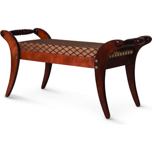 Банкетка Мебелик Тифани средне-коричневый (П0001778) стол сервировочный мебелик бридж средне коричневый п0001996