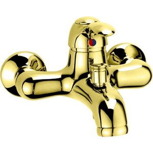 Смеситель для ванны Cezares Lira золото (LIRA-C-VDM1-03) смеситель с гигиеническим душем однорычажный золото 24 карата cezares olimp olimp dif 03 24 l