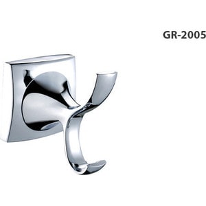 Крючок двойной Grampus Ocean (GR-2005) полотенцедержатель кольцо grampus ocean gr 2011