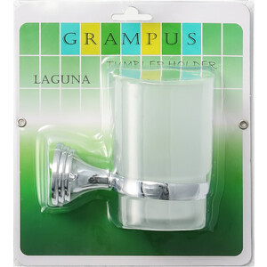 Стакан для ванной Grampus Laguna хром (GR-7806)