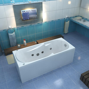 Акриловая ванна BAS Ибица 150х70 с каркасом, фронтальная панель (В 00011, Э 00011) Ибица 150х70 с каркасом, фронтальная панель (В 00011, Э 00011) - фото 5
