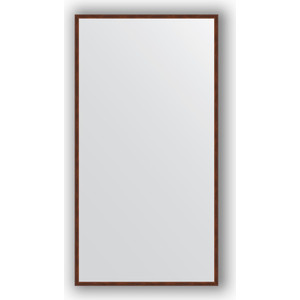 Зеркало в багетной раме поворотное Evoform Definite 68x128 см, орех 22 мм (BY 0740)