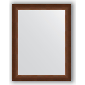 Зеркало в багетной раме поворотное Evoform Definite 66x86 см, орех 65 мм (BY 1014)