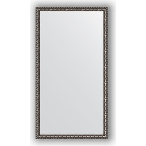Зеркало в багетной раме поворотное Evoform Definite 60x110 см, черненое серебро 38 мм (BY 1078)