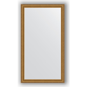 Зеркало в багетной раме поворотное Evoform Definite 74x134 см, золотой акведук 61 мм (BY 1103)