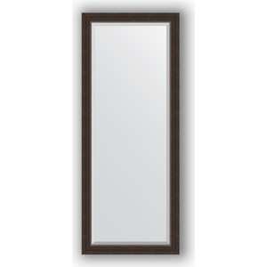Зеркало с фацетом в багетной раме поворотное Evoform Exclusive 61x151 см, палисандр 62 мм (BY 1184)