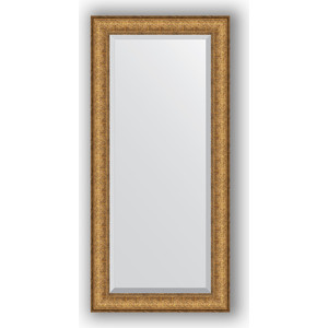 Зеркало с фацетом в багетной раме поворотное Evoform Exclusive 54x114 см, медный эльдорадо 73 мм (BY 1243)