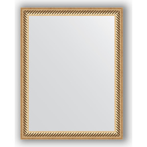 Зеркало в багетной раме Evoform Definite 35x45 см, витое золото 28 мм (BY 1327)