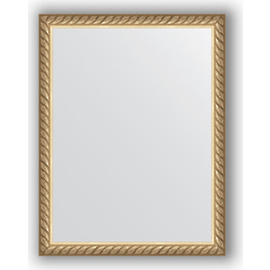 Зеркало в багетной раме Evoform Definite 34x44 см, витая латунь 26 мм (BY 1338)