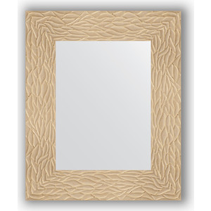 Зеркало в багетной раме Evoform Definite 46x56 см, золотые дюны 90 мм (BY 3021)